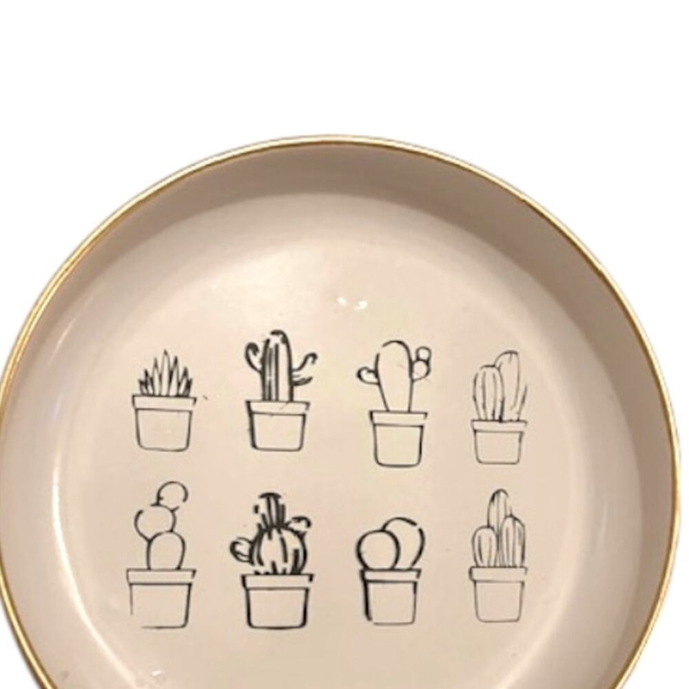 Cactus Plate Wall Hanging Or Tray